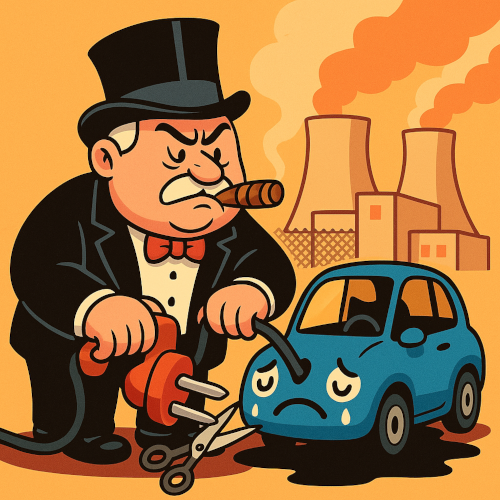 ⚡ Et si on parlait de cette électricité qu’on ne produit pas… alors qu’elle pourrait éliminer le pétrole des routes