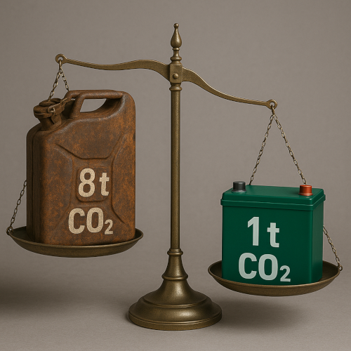 🧐 À propos de batteries, de CO₂ et de duplicité organisée